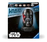 Ravensburger - Puzzle 3D Hylkies - Édition Star Wars - Figurine n°1 Dark Vador - Adultes et Enfants - 54 pièces numérotées à Assembler sans Colle - Support Inclus - Star Wars - 12001012