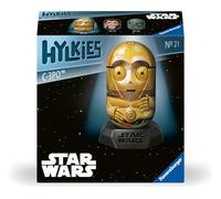 Ravensburger Puzzle 3D Hylkies Star Wars C-3PO n°21 – 54 pièces numérotées, sans colle