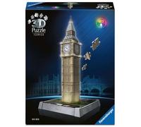 Ravensburger Big Ben Led Light 3d Puzzle 216 Pieces Vert