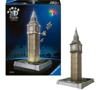 Ravensburger Puzzle 3D Iconics Big Ben LED Pour Adultes Et Enfants À Partir De