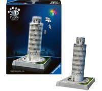 RAVENSBURGER Puzzle 3D Iconics Le Tour de Pise LED Pour Adultes & Enfants 216