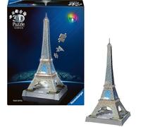 RAVENSBURGER Puzzle 3D Iconics Tour Eiffel LED
