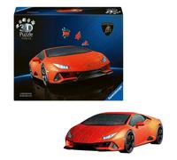 Ravensburger Puzzle 3D Lamborghini Huracán Evo – 108 pièces – Rouge pour enfants