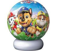Ravensburger Puzzle 3D Ball illuminé Pat'Patrouille – 72 pièces sans colle, socle lumineux, dès 6 ans