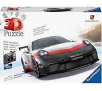 Ravensburger-Puzzle 3D Porsche 911 GT3 Cup-Des 10 ans-108 pieces numérotées a assembler sans colle-Accessoires inclus-11557