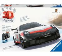 Ravensburger - Puzzle 3D Porsche 911 GT3 Cup - Dès 10 ans - 108 pièces numérotées à assembler sans colle - Accessoires inclus - 11557
