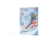 Ravensburger Puzzle 3D Portapenne Sneaker Union Jack Édition 108 Pz
