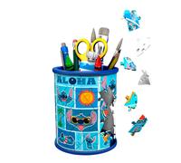 Ravensburger Puzzle 3d Pot à Crayons Disney Stitch 54 Pièces