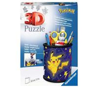 Ravensburger – Puzzle 3D Pot à crayons Pokémon – 54 pièces – Sans colle – Dès 6 ans