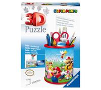 Ravensburger Puzzle 3D Pot à crayons Super Mario - 54 pièces - Sans colle - À partir de 6 ans
