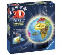 Ravensburger Puzzle 3D rond 72 p illuminé - Globe