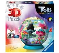 RAVENSBURGER - Puzzle 3D rond 72 pieces Trolls 2 G
