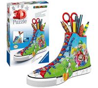 Ravensburger Puzzle 3D Sneaker De Super Mario, Porte-Crayons De 108 Pièces