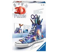 Ravensburger - Puzzle 3D Sneaker - Les astronautes - Pot à Crayons - A partir de 8 Ans - 108 pièces numérotées à Assembler sans Colle - Accessoires Inclus - 11251