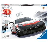 Ravensburger - Puzzle 3D Véhicules - Porsche 911 GT3 Cup - A partir de 10 Ans - 108 pièces numérotées à Assembler sans Colle - Accessoires de Finition Inclus - 11147
