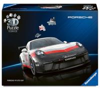 Ravensburger Puzzle 3D Véhicules Porsche 911 GT3 Cup – 108 pièces numérotées, dès 8 ans