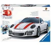 Ravensburger Puzzle 3D Véhicules Porsche 911 R – 108 pièces numérotées, dès 8 ans, sans colle