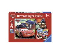 Ravensburger Puzzle 3x49 p - Course autour du monde / Cars 2