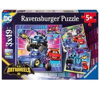 Ravensburger - Puzzle 3x49 pièces - Appel à Tous Les Batwheels ! | Fille ou garçon dès 5 ans - Puzzle de qualité supérieure - Carton épais et résistant - Lot de 3 puzzles - 3 posters inclus