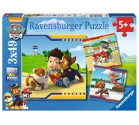 Ravensburger - Puzzle enfant - Lot 3x49 pièces Héros à Fourrure/Pat'Patrouille - 3 posters - Dès 5 ans