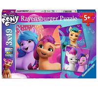 Ravensburger - Puzzle 3x49 pièces - Magnifiques poneys - My Little Pony | Fille ou garçon dès 5 ans - Puzzle de qualité supérieure - Carton épais et résistant - Lot de 3 puzzles - 3 posters inclus