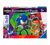 Ravensburger Puzzle 3x49 Pièces Sonic