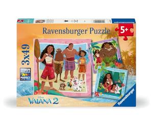 Ravensburger - Puzzle 3x49 pièces - vers de Nouvelles Aventures - Disney | Fille ou garçon dès 5 ans - Puzzle de qualité supérieure - Carton épais et résistant - Lot de 3 puzzles - 3 posters inclus