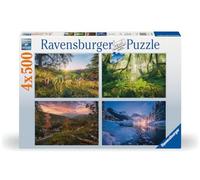 Ravensburger - Puzzle 4x500 pièces - Les 4 Saisons