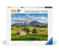 Ravensburger - Puzzle 500 pièces - Dolomites de Siusi | Adulte et enfant dès 12 ans - Puzzle de qualité supérieur - Pièces uniques et assemblage parfait - Détente et relaxation
