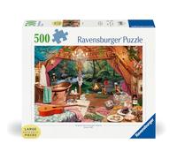 Ravensburger – Puzzle 500 pièces Glamping Douillet – Format large – Adultes et enfants dès 12 ans
