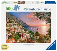 Ravensburger - Puzzle 500 pièces Format Large - Positano, Italie - Adultes et Enfants dès 12 Ans - Puzzle de qualité supérieure - 14876