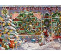 Ravensburger Puzzle The Christmas Shop 500 pièces – Adultes – 12000215 – Fabriqué en Allemagne