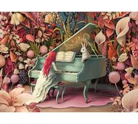 Ravensburger Puzzle 500 pièces – Le récital du Lapin, Demelsa Haughton – 12+ – 12000389