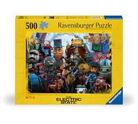 Ravensburger - Puzzle 500 pièces - l'univers de The Electric State - Adultes et Enfants dès 12 Ans - Puzzle de qualité supérieure - TV - 12001491