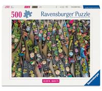 Ravensburger - Puzzle 500 pièces - Marché Flottant, Indonésie | Adulte et enfant dès 12 ans - Puzzle de qualité supérieur - Pièces uniques et assemblage parfait - Détente et relaxation
