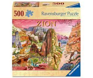 Ravensburger - Puzzle 500 pièces - Parc National de Zion | Adulte et enfant dès 12 ans - Puzzle de qualité supérieur - Pièces uniques et assemblage parfait - Détente et relaxation