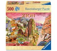 Ravensburger - Puzzle 500 pièces - Parc National de Zion - Adultes et Enfants dès 12 Ans - Puzzle de qualité supérieure - Parc Nationaux - Etats-Unis - 12001888