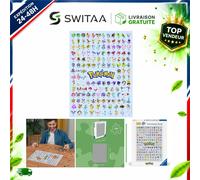 Ravensburger Puzzle 500 Pièces Pokédex 1ère Génération Pokémon 49x36 cm