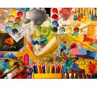 Ravensburger - Puzzle 500 pièces - Studio d’Art - Adultes et Enfants dès 12 Ans