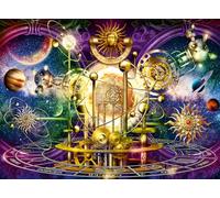 Ravensburger - Puzzle Adulte - Puzzle 500 pièces - Système Solaire doré - Adultes et Enfants à partir de 12 Ans - Puzzle de qualité supérieure - Espace & Univers - 12000236