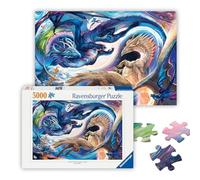 Ravensburger - Puzzle 5000 pièces - Dragon de Jour et de Nuit | Adulte et enfant dès 14 ans - Puzzle de qualité supérieur - Pièces uniques et assemblage parfait - Détente et relaxation