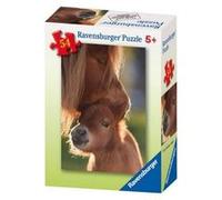 Ravensburger Horses 54 Piece Mini Puzzle-White Horse In Roses
