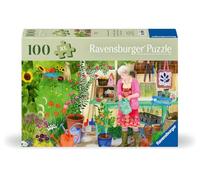 Ravensburger - Puzzle Adulte - 100 pièces - Bien être & Puzzle - Jardinage - Pièces Plus épaisses, Grand modèle d'image et Support Inclus - Puzzle de qualité supérieure fabriqué en Europe - 12001362