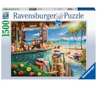 Ravensburger - Puzzle Adulte 1500p - Le Bar du Bord de Plage - Adultes, Enfants dès 14 Ans - Puzzle de qualité supérieure 80x60cm - Plage de rêve - 17463