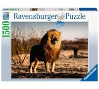 Ravensburger - Puzzle Adulte 1500p - Le Lion, Le Roi des Animaux - Adultes, Enfants dès 14 Ans - Puzzle de qualité supérieure 80x60cm - 17107