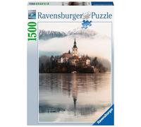 Ravensburger - Puzzle Adulte 1500p - L'ile des voeux, Bled, Slovénie - Adultes, Enfants dès 14 Ans - Puzzle de qualité supérieure 80x60cm - Iles - 17437