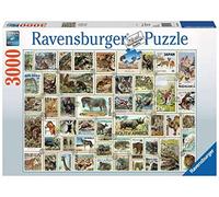 Ravensburger - Puzzle Adulte 3000 p - Timbres animaliers - 17079