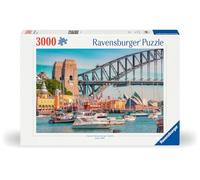 Ravensburger - Puzzle Adulte - Puzzle 3000 pièces - Au coeur de Sydney - Adultes et enfants à partir de 14 ans - Puzzle de qualité supérieure fabriqué en Europe - Destination de voaye - Évasion - 12001419