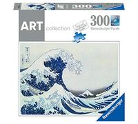 Ravensburger - Puzzle Adulte - Art Collection 300 p - La Grande Vague de Kanagawa - Hokusai - 14845