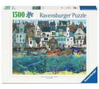 Ravensburger Puzzle Adulte de 1500 pièces - Habour of Wonders: Un Port Fantasy Bustling